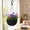Black-BK, variant on MMJ Hanging Planter Self Watering with Drainage Layer Plastic 18.90x6.50x3.94in for Plants Pothos Home Decor