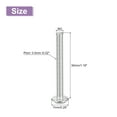 thumbnail image 2 of Uxcell M3x30mm Vis de Tête de Phillips Tête Ronde Plate, Lot de 10 Vis de Machine d'Entraînement en Acier Inoxydable 304, 2 of 7