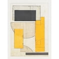 thumbnail image 4 of Rob Delamater 19x24 Black Modern Wood Framed Wall Art Titled - Mapping Bauhaus IV, 4 of 6