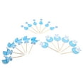 thumbnail image 4 of Mgaxyff 2 Colors 18Pcs Boy/Girl Type Kids Birthday Cute Cupcake Toppers Baby Shower Cake Decorations , Cupcake Decor , Cute Cupcake Topper, 4 of 5