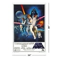 thumbnail image 2 of Star Wars: Episode IV -A New Hope - Movie Poster (Style C) (Size: 24" X 36"), 2 of 6