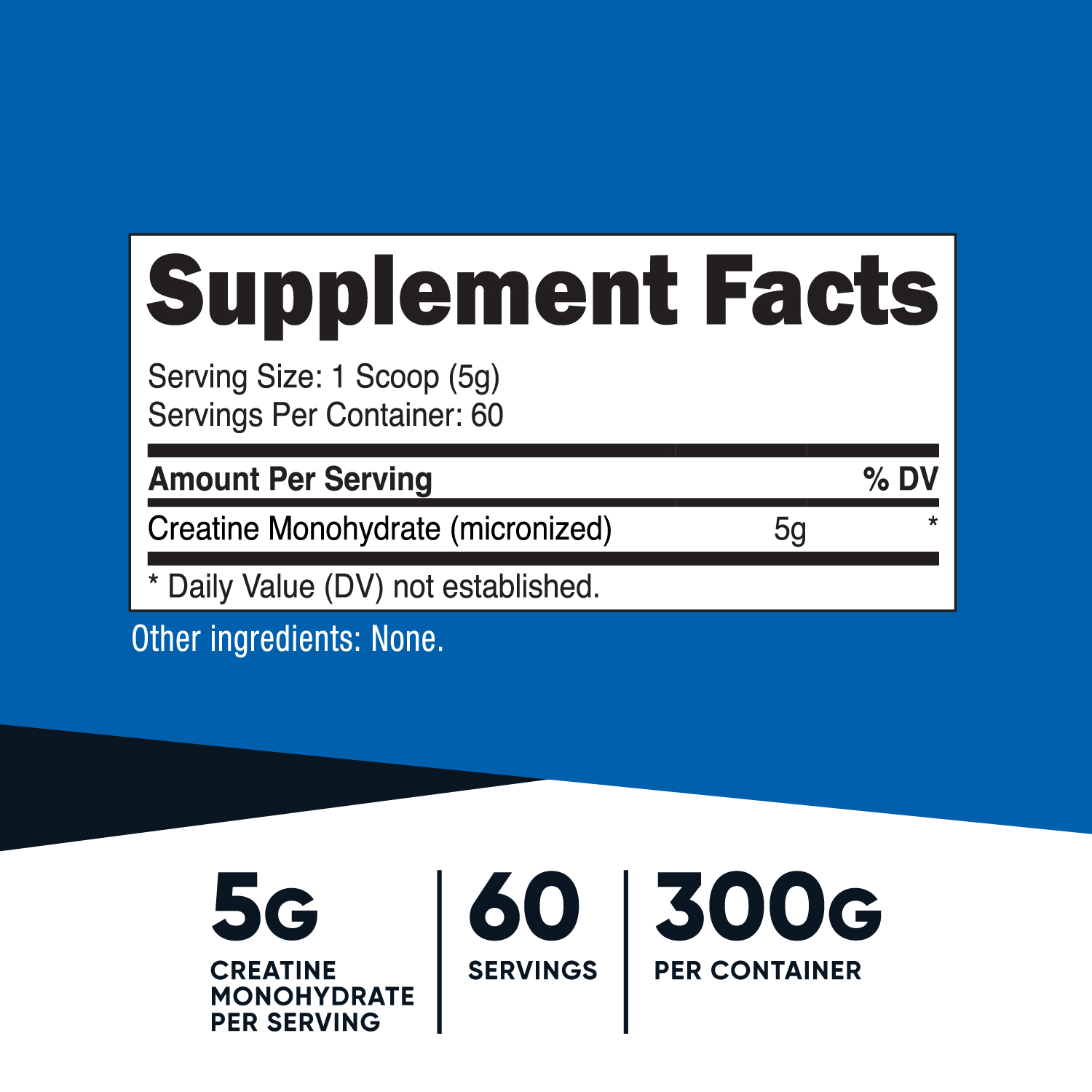 Nutricost Polvo de Creatina Monohidrato (300 Gramos) Sin Sabor - Creatina Monohidrato Micronizada, 5g por Porción 6
