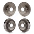 thumbnail image 1 of CMX Front Rear Disc Brake Rotors Drums Kit for Car Hyundai Accent K8-102167, 1 of 11