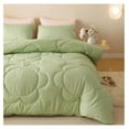 thumbnail image 2 of Sage Flower Comforter Full Green Sunflower Print Bed Full Comforter Set 3 Pieces Green Floral Comforter Set for Boys Girls Teens Bedroom Decor All Season Hotel Quality Comforter Set, 2 of 2