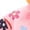 Pink, variant on EnJoCho Kids Waterproof Hiking Jackets Toddler Baby Girls Cartoon Spring Fall Outerwear Jackets Kids Windbreaker Zipper Hooded Sweatshirts Coat 2-10 Years