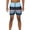 Blue, variant on Weiv Men's Pineapple Print Summer Swim Trunks 5.5" Quick Dry Beach Swim Shorts for Men with Mesh Lining