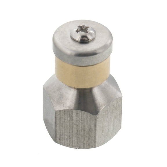 Erie Tools Rotating 3/8" Sewer Jetter Drain Cleaning Nozzle 6.5 Orifice