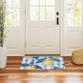 thumbnail image 3 of Yayeee Doormat for Indoor Entrance 32" x 20" Non Slippery Floor Rug, Light Blue Lemon, 3 of 8