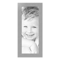 thumbnail image 2 of ArtToFrames 15" x 40" Steel Ripple Brushed Picture Frame, 15x40 inch Silver Wood Poster Frame (WOM-5269),  Pack, 2 of 7