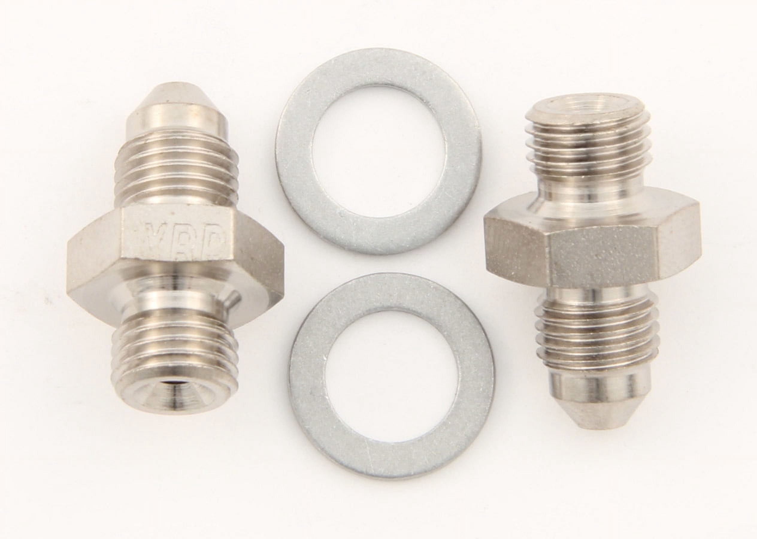 XRP-Xtreme Racing Products XRP402733 0.37-24 in. to 3 AN Crush Washer Seal Adapter - Pack of 2