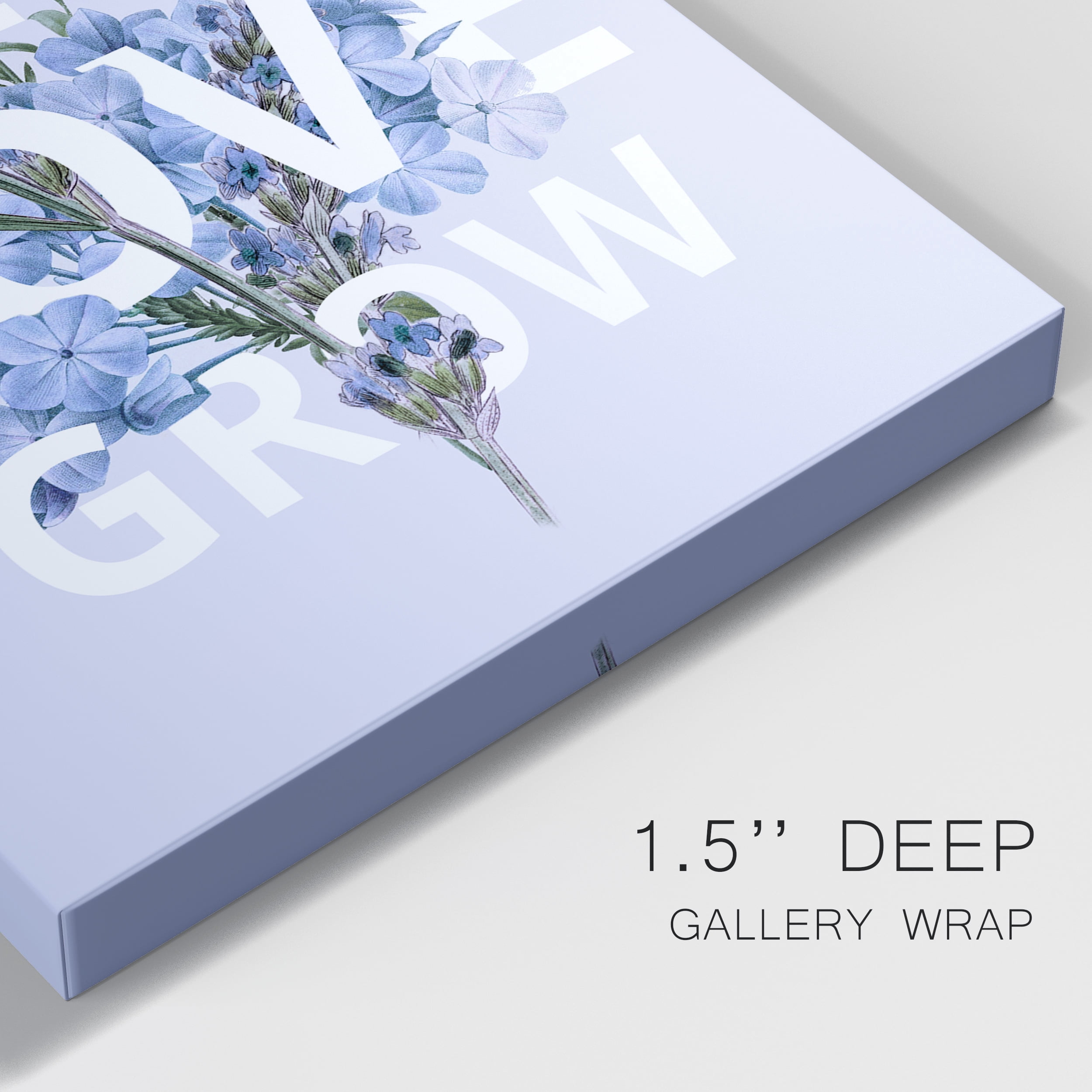Let Love Grow Premium Gallery Wrapped Canvas - Ready to Hang - 18 x 27