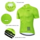 thumbnail image 4 of Chaquetón Lixada Hombres Ciclismo Jersey Conjunto Transpirable Manga Corta Bicicleta Camisa con Pant Lixada Chaquetón, 4 of 7
