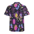 thumbnail image 3 of High Quality Hawaiian Shirts for Men Short Sleeve Aloha Beach Shirt Floral Summer Casual Button Down Shirts Blouses SNKAQU, 3 of 7