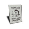 thumbnail image 3 of Funny Outdoors Novelty Decor, Metal Wall Sign - 10x14 Inches, 3 of 4