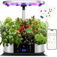thumbnail image 2 of Yesurprise Hydroponic Growing System Wi-Fi Control 2 Pods Indoor Garden 30W 120 LED Grow Light.Silent Pump System ＆ Timer for Home Gardening, 2 of 8