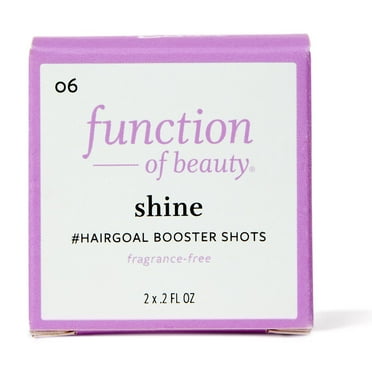 Function of Beauty Shine #HairGoal Booster with Amaranth Leaf Extract, 0.2 fl oz, 2 Pack