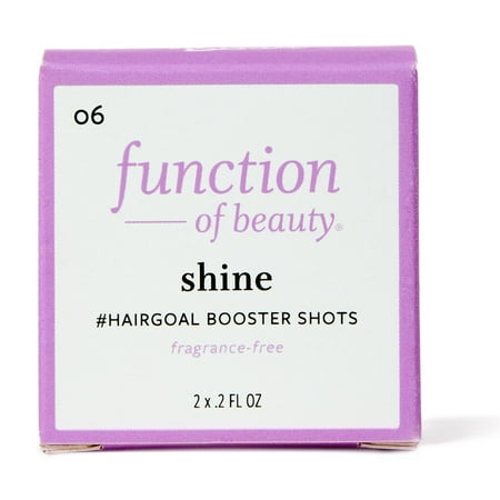 Function of Beauty Shine #HairGoal Booster with Amaranth Leaf Extract 0.2 fl oz 2 Pack Function of Beauty Shine #HairGoal Booster with Amaranth Leaf Extract 0.2 fl oz 2 Pack