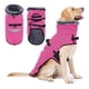 thumbnail image 4 of Abrigo reflectante para perros con anilla para arnés, chaqueta de invierno, cálido cuello de piel de conejo, chaleco polar para perros, traje de nieve, atuendo para mascotas para clima frío, 4 of 5