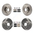 thumbnail image 1 of Transit Auto Front Rear Ceramic Pads and Disc Brake Rotors Kit for Car Honda Civic Acura ILX K8A-102481, 1 of 8