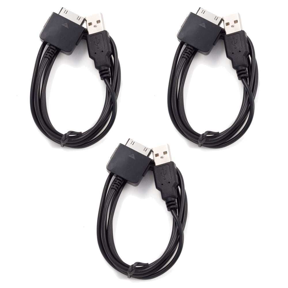 3Pack Replacement Zune HD Sync Cable for Microsoft MP3 Media Player