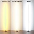 thumbnail image 3 of SAYDY LED Decorative Lighting Dimmable Bedside Lamp for Living Room Bed Room Warm Light/White Light/Neutral Light Eye-Caring Table Lamp Metal Base (Color : Silver, Size : White), 3 of 8