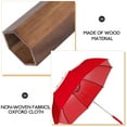 thumbnail image 3 of WHAMVOX 1Set Walnut Wood Umbrella Storage Holder with Water Collection for Business Owners, 3 of 8
