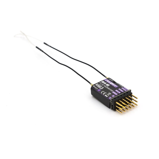 INr6-HS 2.4GHz 6CH AFHDS 3 Receiver Built-in Height Sensor Support Newports Interface PWMPPMi.BUSi.BUS2S.BUS Output Compatible PL18 for Glider Drone