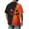 thumbnail image 7 of Trgacdwlo S-4XL Corduroy Halloween Mens Shirt Funny Ghost Pumpkin Shirt Halloween Witch Graphic Fall Holiday Big and Tall Shirts for Men, 7 of 7