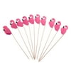 10pcs Novelty Flamingo Cupcake Picks Summer Party Decoration