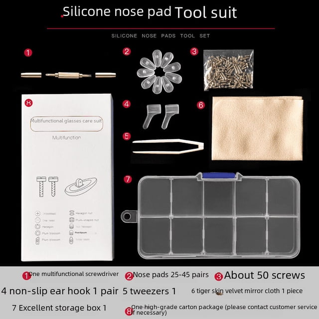 Almohadillas nasales para gafas, de silicona suave, con cojín de aire, cómodas fundas antideslizantes, accesorios multifuncionales para reparación de ojos