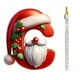 thumbnail image 1 of Ruifaya Adornos de letras navideñas, colgante de árbol de Navidad de 26 letras, adornos de Navidad rojos de la A a la Z, letras decorativas colgantes del alfabeto navideño para árbol de Navidad, ado, 1 of 7