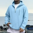 thumbnail image 4 of WILLBEST Sudadera Deportiva para Hombre, Sudadera con Capucha para Hombre, Sudadera con Capucha con Estampado Gráfico Retro Verse, Sudadera con Media Cremallera para Uso Informal Grande, 4 of 6