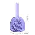 thumbnail image 4 of Plastic Cat Litter Scoop with Caddy Pet Care Sand Waste Scooper Shovel Hollow Litter Scoop Shovel Deep Scoop Shovel Reptile Litter Cleaner Scoop for Sifting Kitty Cats Litter, 4 of 7