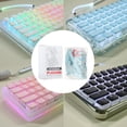 thumbnail image 3 of Pudding Keycaps 121Keys para 61/68/71/84/87/104 s mecánicos RGB Azul perfke Tecla de pudín, 3 of 5