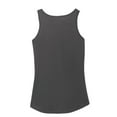 thumbnail image 6 of Port & Company Ladies Core Cotton Tank Top-L (Charcoal), 6 of 6