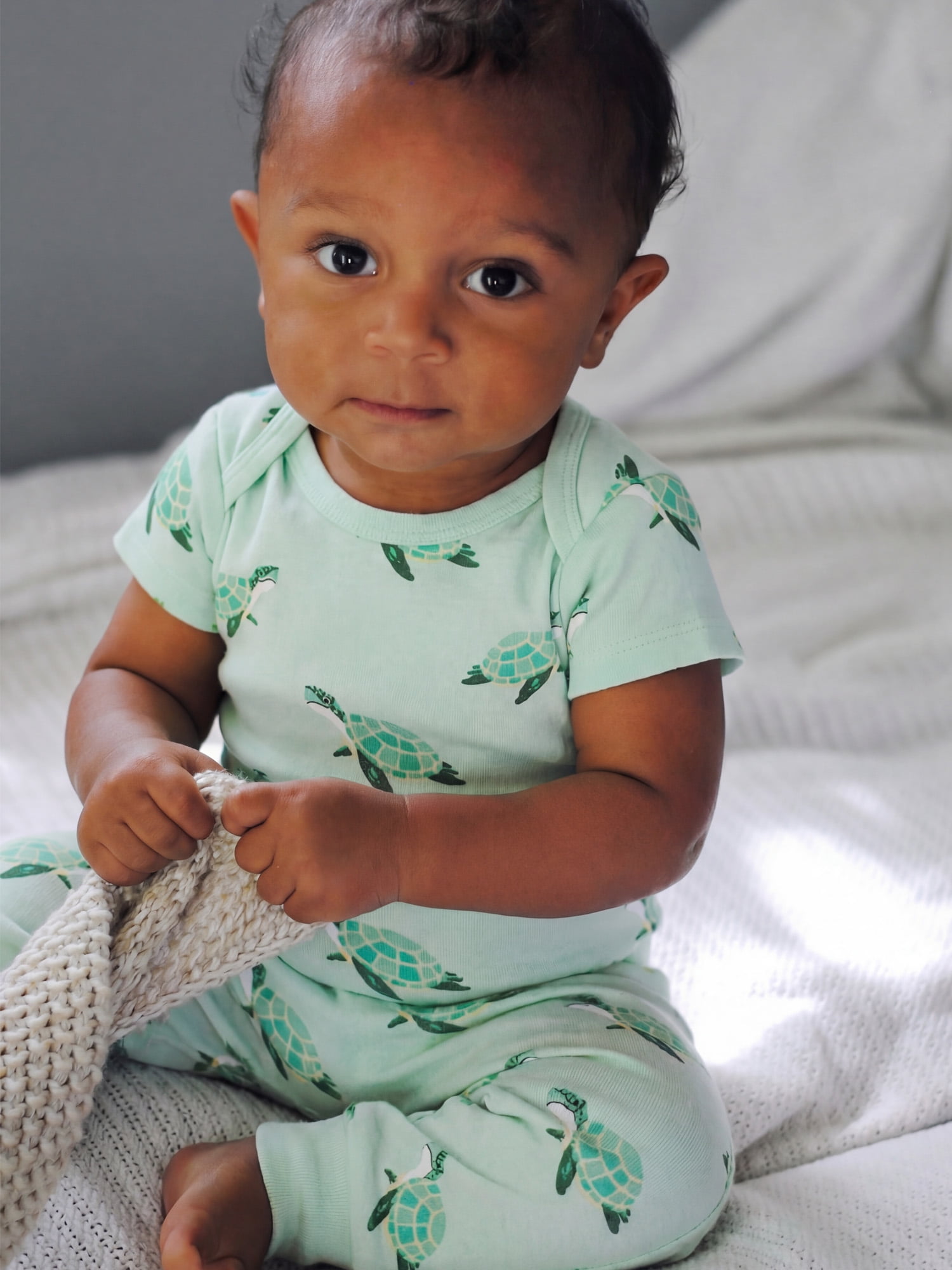 Monica + Andy First Moves Bodysuit + Groove Pant Set, Newborn -24 Months, 3-6 Months