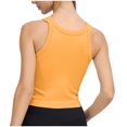 thumbnail image 3 of skpabo Breathe Bra Women Sleeveless Sports Bras Comfy Sports Underwear Fitness Running Shockproof Yoga Clothing Tank Top Bra U-Neck Sleeveless Tops Loose Causal Bras Size, 3 of 4