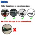 thumbnail image 6 of Shark Fin Antenna Roof Aerial AM/FM Radio Cover Waterproof For Car SUV Truck, 6 of 9