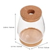 thumbnail image 4 of 1 Set Clear Glass Hydroponic Terrarium Planter Bottle with Lid, Moss Plant Holder for Indoor Gardening and Decoration, 4 of 6