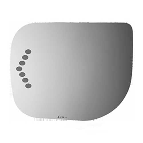 Burco Side View Mirror Replacement Glass - Clear Glass - 4128S