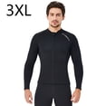thumbnail image 2 of Buceo de 2 mm Tops de traje de neopreno Tops Términos térmicos Trajes UV Protección Ubicación Buceo Trajes de buceo tamaño grande Surf Traje de surf para aeróbicos de agua Snorkeling 3XL Yuarrent OD003293-06, 2 of 7