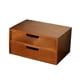 thumbnail image 5 of Caja de almacenamiento organizadora de escritorio de madera con cajones, decoración de mesa, decoración, 25x175x13 cm, 5 of 9