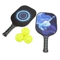 thumbnail image 3 of Raqueta de Pickleball, juego de raquetas de Pickleball, raqueta de Pickleball para interiores, elegante y moderna, 3 of 9