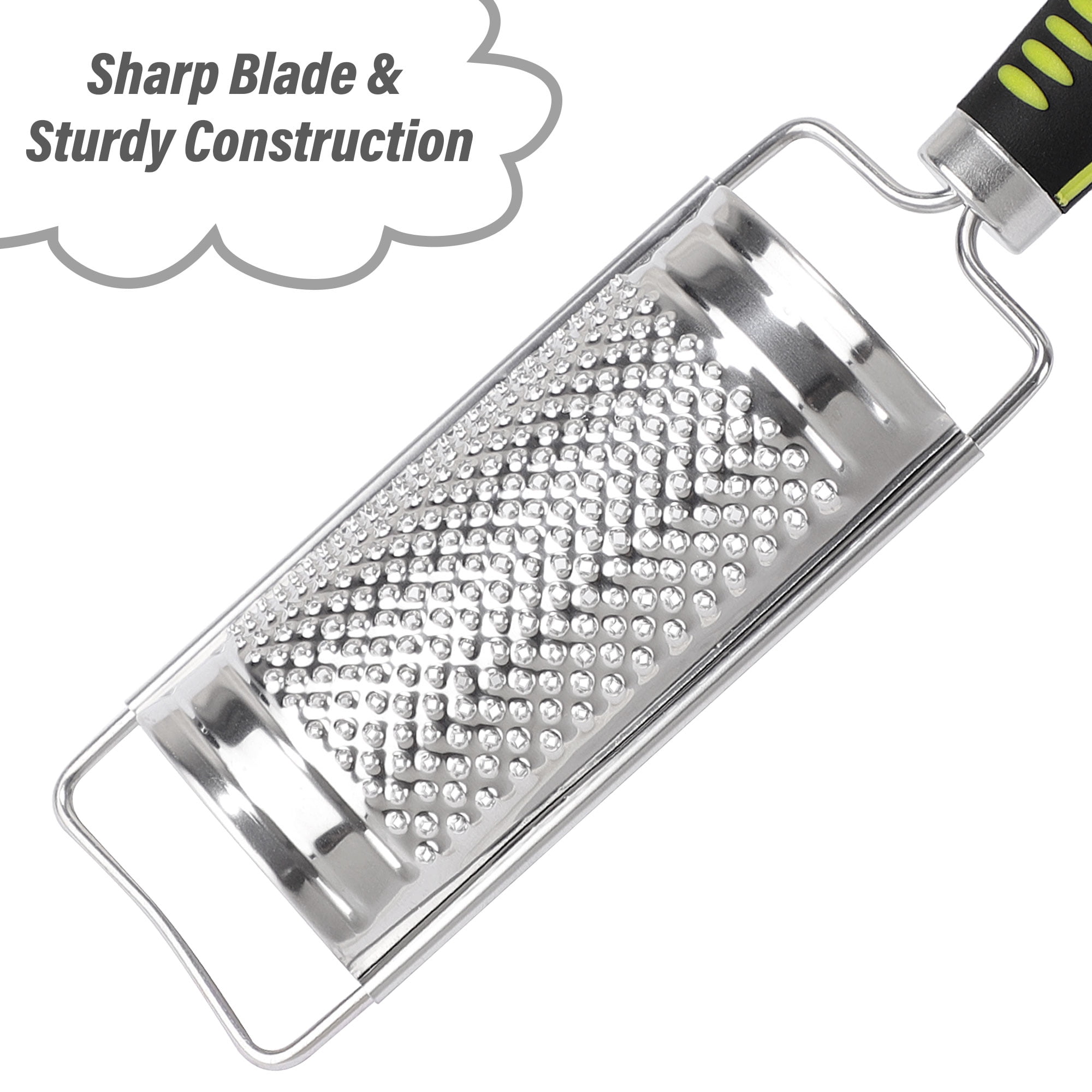 RSGL Stainless Steel Cheese Grater, Set of 1, Easy to Clean, Dishwasher  Safe
