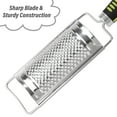 thumbnail image 3 of Uxcell Stainless Steel Cheese Grater Zester Set, 3Pcs, 3 of 7