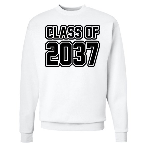 Inktastic Class of 2037 Adult Sweatshirt