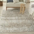 thumbnail image 5 of HomeRoots 5' X 7' Beige Oriental Power Loom Washable Area Rug, 5 of 5