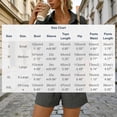 thumbnail image 3 of Cagogo Women's 2 Piece Shorts Set Casual Summer Cruise Outfits Drawstring Waist Shorts Loose Short Sleeve Collared Shirt Solid Boho Streetwear Matching Lounge Sets Travel Airport Clothes, Dark Gray S, 3 of 6
