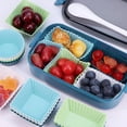 thumbnail image 5 of 4/10/12Pcs Reusable Silicone Cupcake Baking Cups Non-Stick Muffin Liners Molds Sets Bento Lunch Box Dividers Pastry Cake Molds, 5 of 9