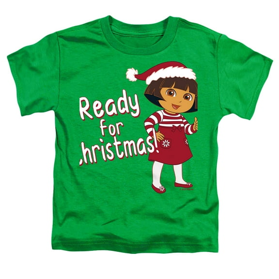 Dora The Explorer Dora Ready For The Holidays Kids T Shirt for Youth Toddler Boys and Girls